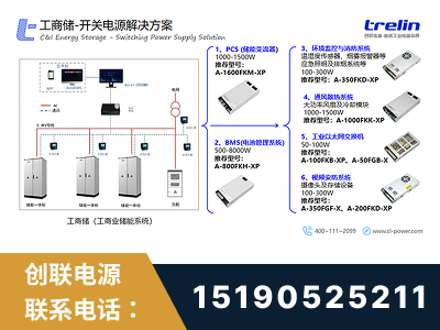 玉门-工商储-开关电源解决方案